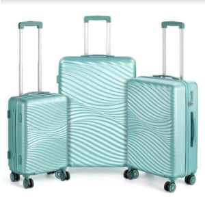 Cottoncandy Collection Upright Luggage with 8-Wheel Spinner for $115