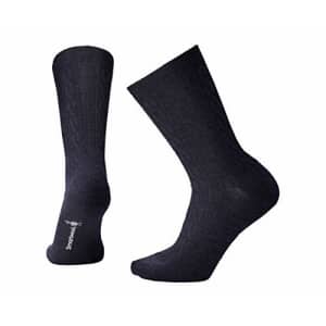 Smartwool Women's Cable II Socks,Deep Navy Heather,Medium for $30