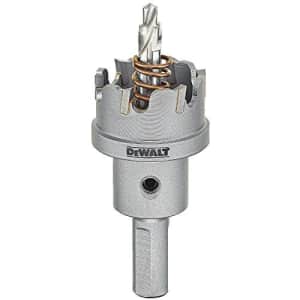 DEWALT DWACM1818 Metal Cutting Carbide Holesaw, 1-1/8" for $20