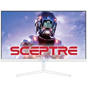 Sceptre 24" Gaming Monitor 1080p 98% sRGB up to 165Hz 1ms 320Lux DisplayPort HDMI, Build-in for $200