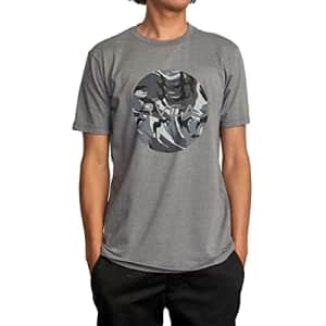 RVCA Men's Graphic Short Sleeve Crew Neck Tee Shirt, Motors SS/Grey Noise, Large for $25 RVCA Men's Graphic Short Sleeve Crew Neck Tee Shirt, Motors SS/Grey Noise, Large for $25