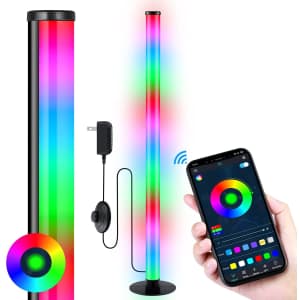 Angroc 35" Bluetooth RGB LED Floor Lamp for $39 Angroc 35" Bluetooth RGB LED Floor Lamp for $39