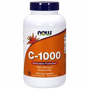Now Foods NOW Supplements, Vitamin C-1,000 with 100 mg of Bioflavonoids, Antioxidant Protection*, 250 Veg for $20