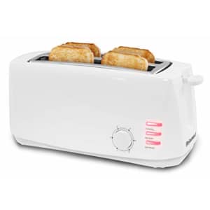 Elite Gourmet ECT-4829 Maxi-Matic 4 Slice Long Toaster 6 Toast Settings, Defrost, Reheat, Cancel for $29