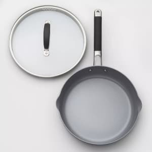 Made by Design 10" Ceramic Coated Aluminum Covered Sauté Pan for $25 Made by Design 10" Ceramic Coated Aluminum Covered Sauté Pan for $25