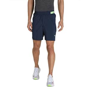 PUMA Men's Run Woven 7" Shorts, Spellbound, L for $13