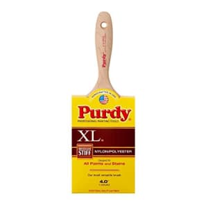 Purdy 144380340 XL Series Sprig Flat Trim Paint Brush, 4 inch for $41