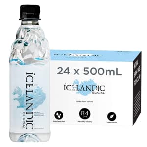 Icelandic Glacial Natural Spring Alkaline Water 16-oz. 24-Pack for $25 via Sub & Save Icelandic Glacial Natural Spring Alkaline Water 16-oz. 24-Pack for $25 via Sub & Save