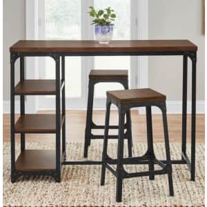 StyleWell Wood and Metal 3-Piece Dining Set for $179