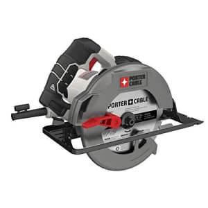 Porter-Cable 15A 7.25" Steel Shoe Circular Saw for $63 Porter-Cable 15A 7.25" Steel Shoe Circular Saw for $63