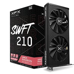XFX Speedster SWFT210 Radeon RX 6600 XT CORE Gaming Graphics Card with 8GB GDDR6 HDMI 3xDP, AMD for $380