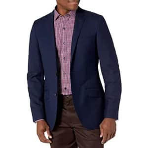 Buttoned Down Men's Slim Fit Italian Wool Blazer for $86
