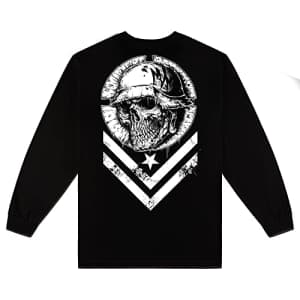 Metal Mulisha Men's Wicked Long-Sleeve T-Shirt, Black, Medium for $19