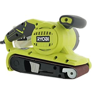 Ryobi BE319 6 Amp Portable 320 Feet / Minute Corded Belt Sander (3 x 18) w/ Onboard Removable Dust for $69 Ryobi BE319 6 Amp Portable 320 Feet / Minute Corded Belt Sander (3 x 18) w/ Onboard Removable Dust for $69