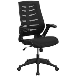 Flash Furniture High Back Designer Black Mesh Executive Swivel Ergonomic Office Chair with Height for $232 Flash Furniture High Back Designer Black Mesh Executive Swivel Ergonomic Office Chair with Height for $232