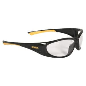Radians Dewalt DPG98-1D Gable Wraparound Frame Safety Glasses with Clear Lens for $10