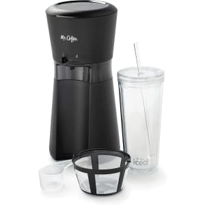 Mr. Coffee Iced Coffee Maker w/ Reusable Tumbler for $20