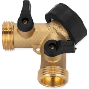 Camco Brass Shut-Off Y Valve for $16