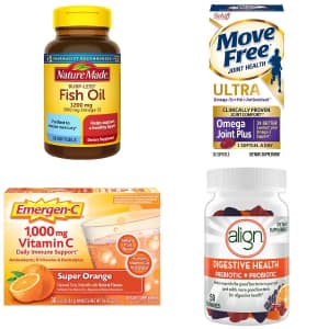 Vitamins and Supplements at Walgreens: Buy one, get 2nd 50% off or free Vitamins and Supplements at Walgreens: Buy one, get 2nd 50% off or free
