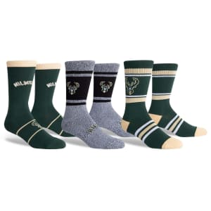 PKWY NBA Men's Baseline Crew Socks 3-Pack from $6 PKWY NBA Men's Baseline Crew Socks 3-Pack from $6