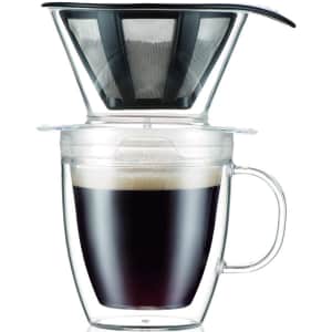 Bodum 12-oz. Pour Over Coffee Dripper Set for $11 Bodum 12-oz. Pour Over Coffee Dripper Set for $11
