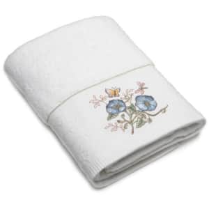 Lenox Butterfly Meadow, Hand Towel, Blue Flower for $16