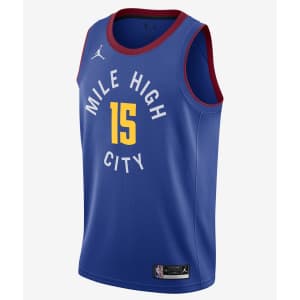 Nike Jordan Men's Denver Nuggets Statement Edition 2020 Jersey for $83 Nike Jordan Men's Denver Nuggets Statement Edition 2020 Jersey for $83