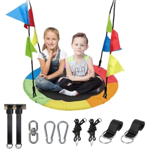 AirMyFun 40" Saucer Swing for $30 AirMyFun 40" Saucer Swing for $30
