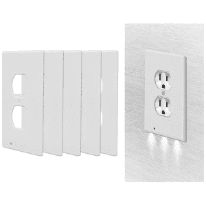 LED Night Light Outlet Cover 5-Pack for $15