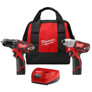 Milwaukee M12 12V Cordless Drill and Impact Driver Kit for $129 Milwaukee M12 12V Cordless Drill and Impact Driver Kit for $129