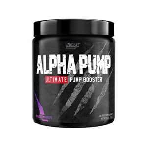 Nutrex Research Alpha Pump Stim-Free Pre-Workout Nitric Oxide Supplement | Ultimate Muscle Pumps, for $20