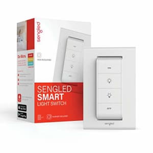 Sengled (E39-G8C) Light Compatible with Alexa, Google, SmartThings, HomeKit and Siri, Smart Hub for $17