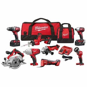 Milwaukee M18 Cordless Combo Kit 8-Tool with Three and charger for $908 Milwaukee M18 Cordless Combo Kit 8-Tool with Three and charger for $908