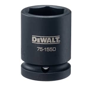 DEWALT DWMT75155B 3/4" Drive Impact Socket 6 PT 1 1/16 for $17
