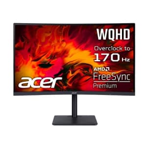 Acer Nitro XZ273U Pbmiiphx 27" 1000R Curved Zero-Frame WQHD (2560 x 1440) Gaming Monitor with AMD for $330 Acer Nitro XZ273U Pbmiiphx 27" 1000R Curved Zero-Frame WQHD (2560 x 1440) Gaming Monitor with AMD for $330