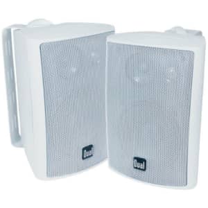 Dual Electronics Indoor/Outdoor 3-Way Speaker Pair for $37 Dual Electronics Indoor/Outdoor 3-Way Speaker Pair for $37