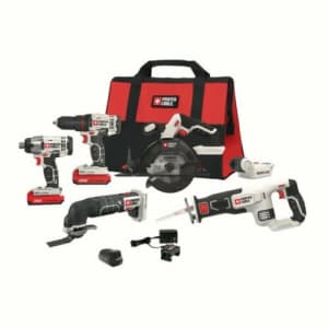 Porter-Cable 20V Max Cordless 6-Tool Combo Kit for $270