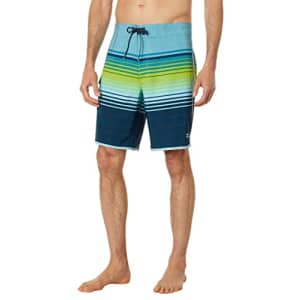Billabong Men's Standard 73 Line Up Pro Boardshorts, 4-Way Performance Stretch, 19 Inch Outseam, for $23