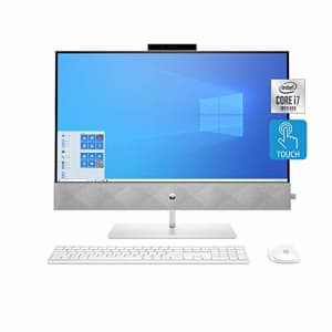 HP Pavilion All-in-One Desktop Computer, 27-inch Full HD Touchscreen, Intel Core i7-10700T for $1,590 HP Pavilion All-in-One Desktop Computer, 27-inch Full HD Touchscreen, Intel Core i7-10700T for $1,590