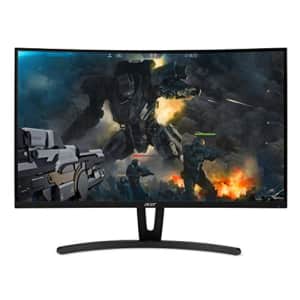 Acer Gaming Monitor 27 Curved ED273 Abidpx 1920 x 1080 144Hz Refresh Rate G-SYNC Compatible for $180