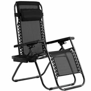 FDW Zero Gravity Chair Patio Chairs Lounge Patio Chaise 1 Pack Adjustable Reliners for Pool Yard with for $45 FDW Zero Gravity Chair Patio Chairs Lounge Patio Chaise 1 Pack Adjustable Reliners for Pool Yard with for $45
