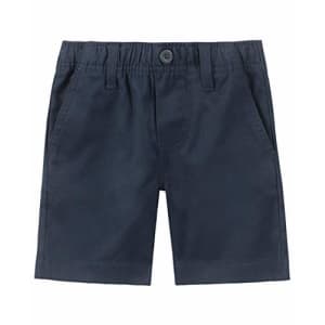 Chaps Boys' Toddler School Uniform Pull-On Shorts, Navy, 4T for $11