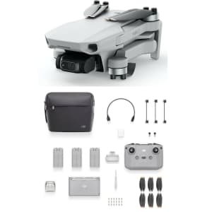 Certified Refurb DJI Mini 2 4K Quadcopter Drone Fly More Combo for $449