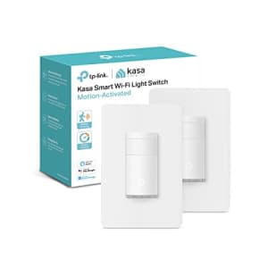 Kasa Smart Motion Sensor Switch, Single Pole, Needs Neutral Wire, 2.4GHz Wi-Fi Light Switch, Works for $49