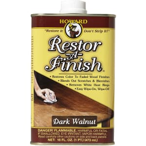 Howard Products Restor-A-Finish 16-oz. Can for $10 Howard Products Restor-A-Finish 16-oz. Can for $10