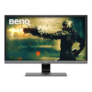 BenQ EL2870U 28 inch 4K Monitor for Gaming 1ms Response Time, FreeSync, HDR, eye-care, speakers for $257