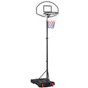 SmileMart 29" Portable Basketball Hoop for $80