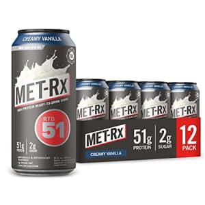 MET-Rx Ready to Drink Protein Shake, Keto Diet Friendly, Snack, Gluten Free, 51g of Protein, With for $39 MET-Rx Ready to Drink Protein Shake, Keto Diet Friendly, Snack, Gluten Free, 51g of Protein, With for $39