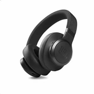 JBL Live 660NC - Wireless Over-Ear Noise Cancelling Headphones with Long Lasting Battery and Voice for $130