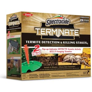 Spectracide Terminate Termite Detection & Killing Stakes 15-Count Pack for $53